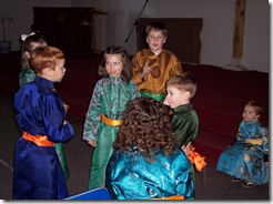 Aunt Krista with some of the kids